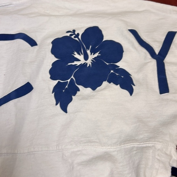 Spirit Jersey,oversized sweatshirt,vacay,3D print,lace up sides,cotton,coastal - Picture 13 of 15